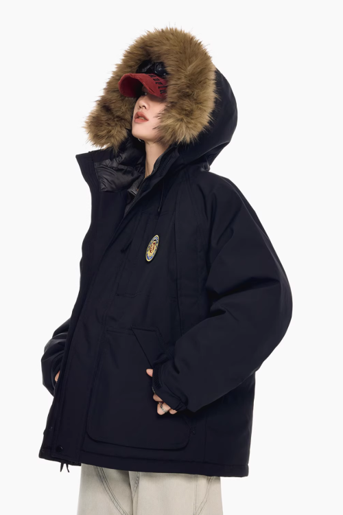 Fur Hood Down Jacket