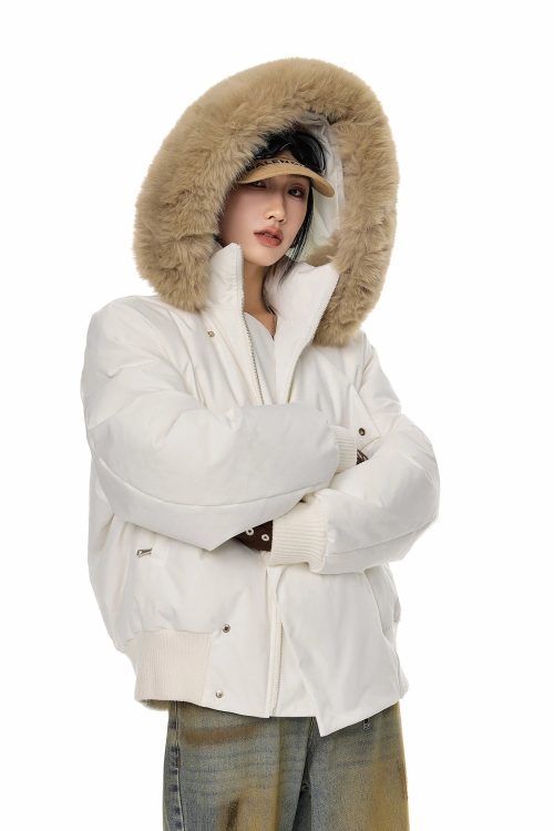 Fur Hood Down Jacket