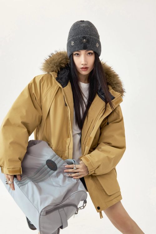 Fur Hood Down Jacket