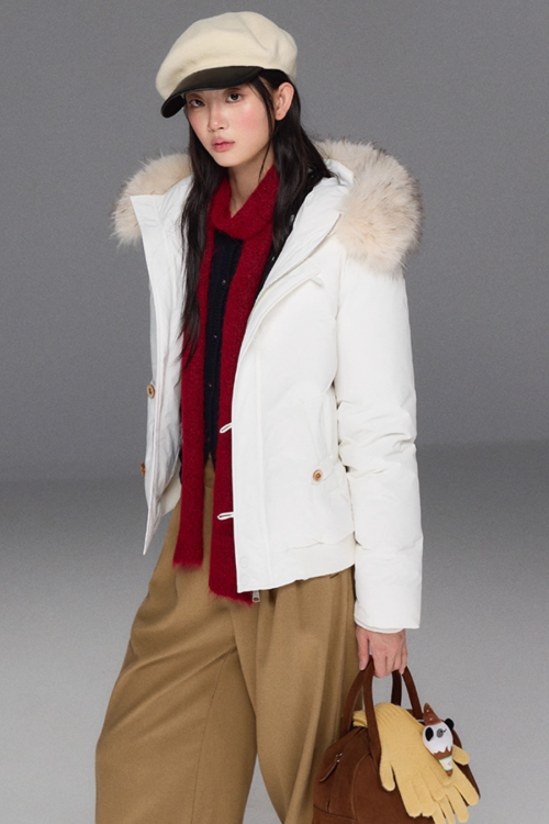 Fur Hood Down Jacket