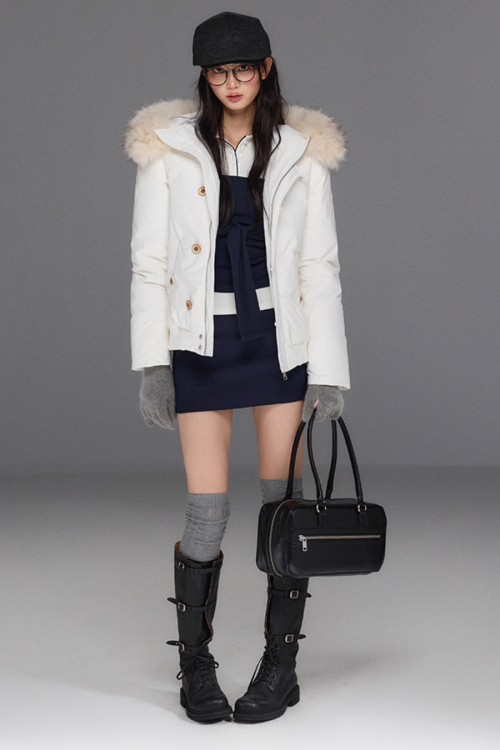 Fur Hood Down Jacket