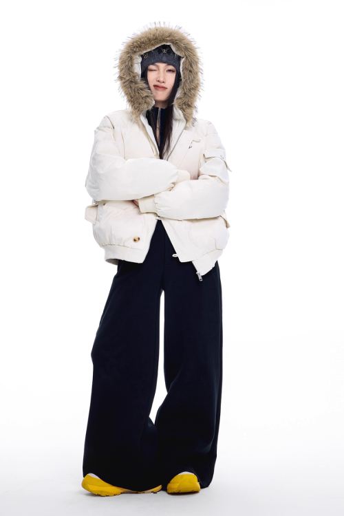 Fur Hood Down Jacket
