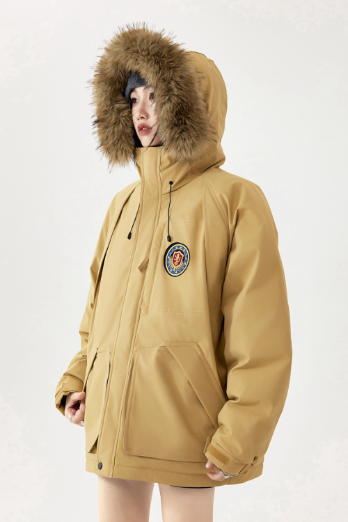 Fur Hood Down Jacket