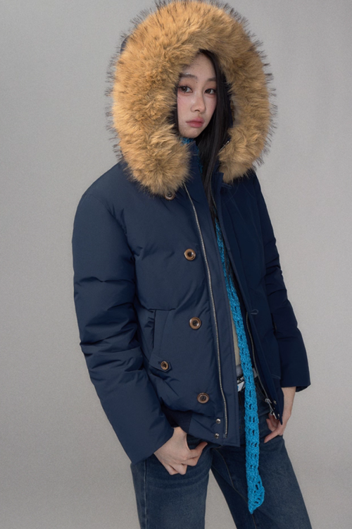 Fur Hood Down Jacket