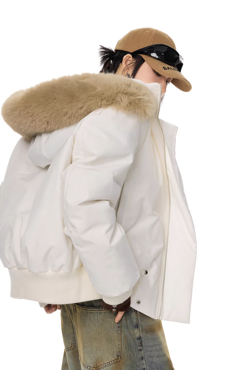 Fur Hood Down Jacket