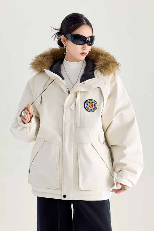 Fur Hood Down Jacket