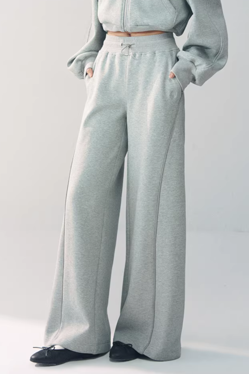 Fur Hooded Hoodie / Sweatpants