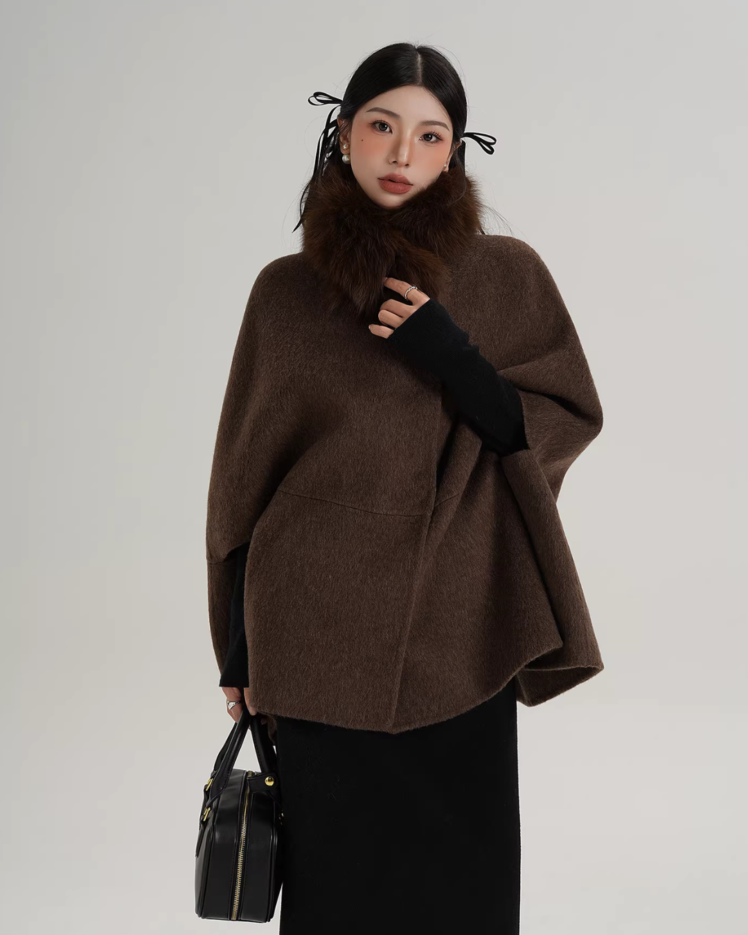Fur Muffler Cape Coat Fur Muffler Cape Coat