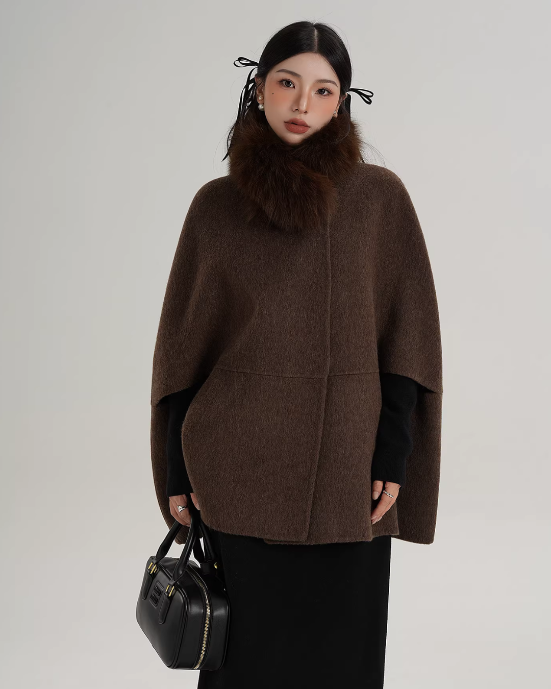 Fur Muffler Cape Coat Fur Muffler Cape Coat