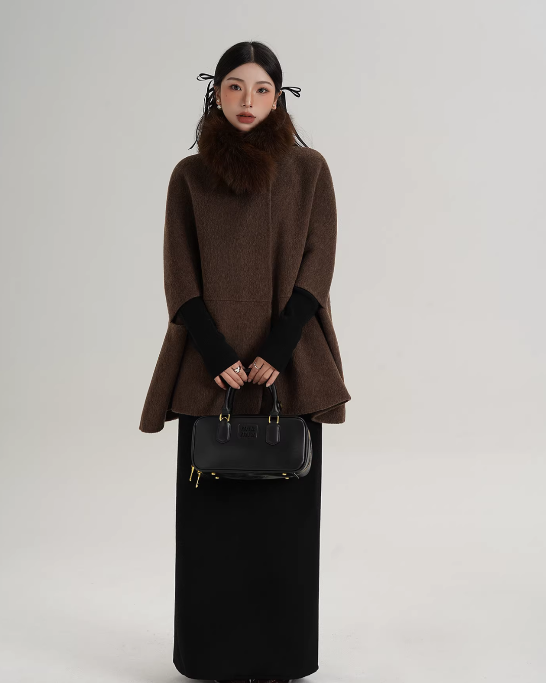 Fur Muffler Cape Coat Fur Muffler Cape Coat