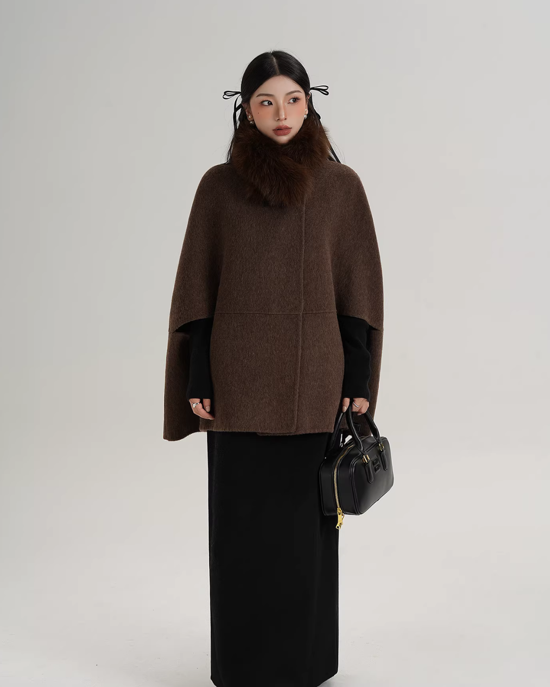 Fur Muffler Cape Coat Fur Muffler Cape Coat