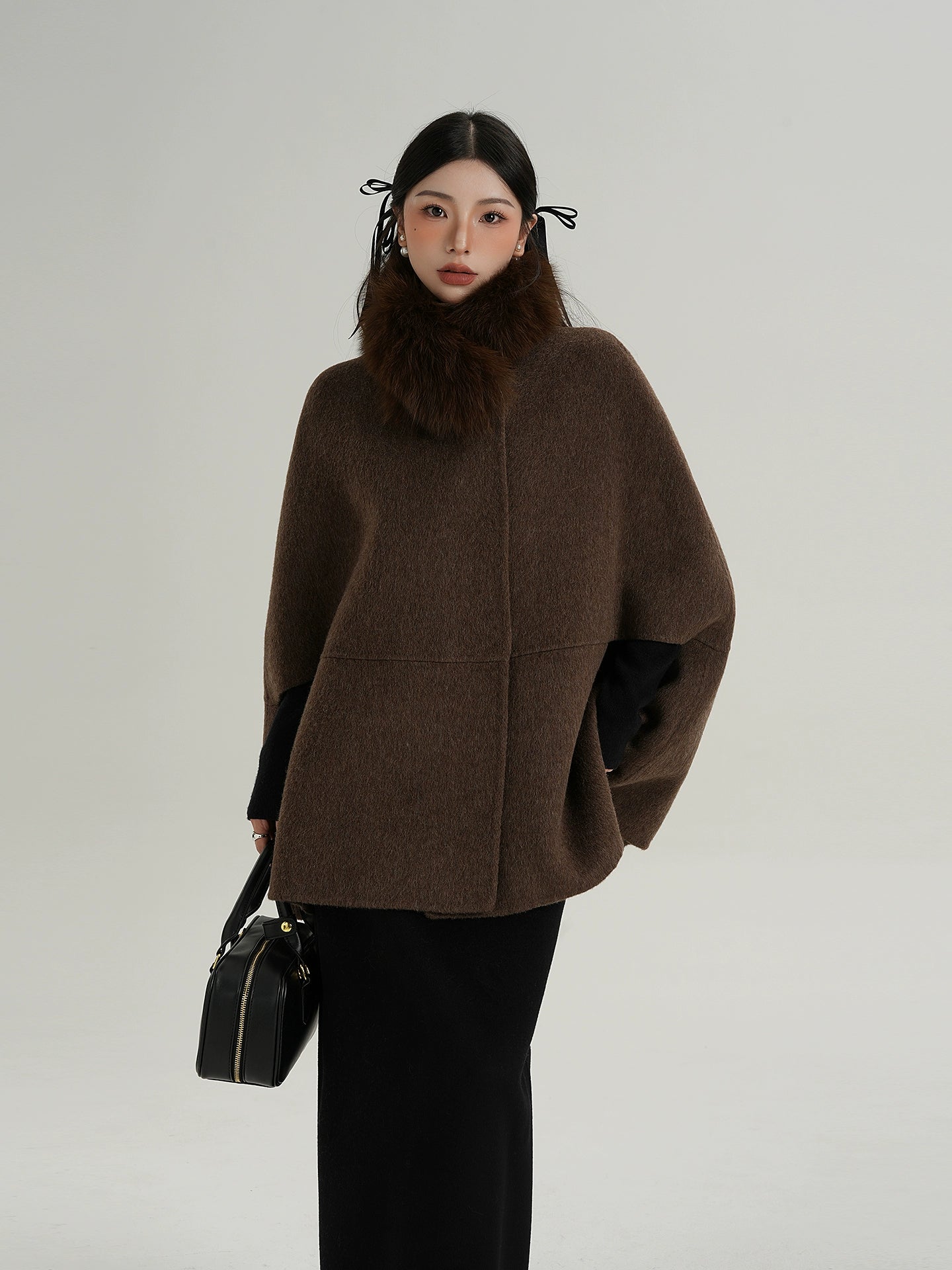 Fur Muffler Cape Coat Fur Muffler Cape Coat