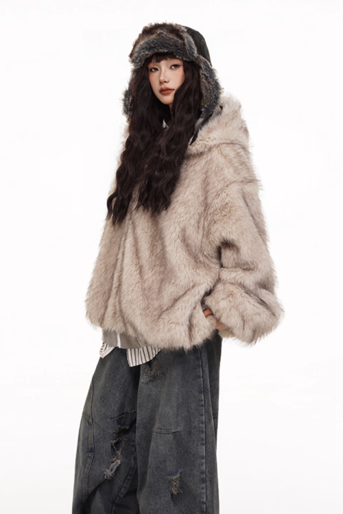 Fur × Nylon Reversible Blouson