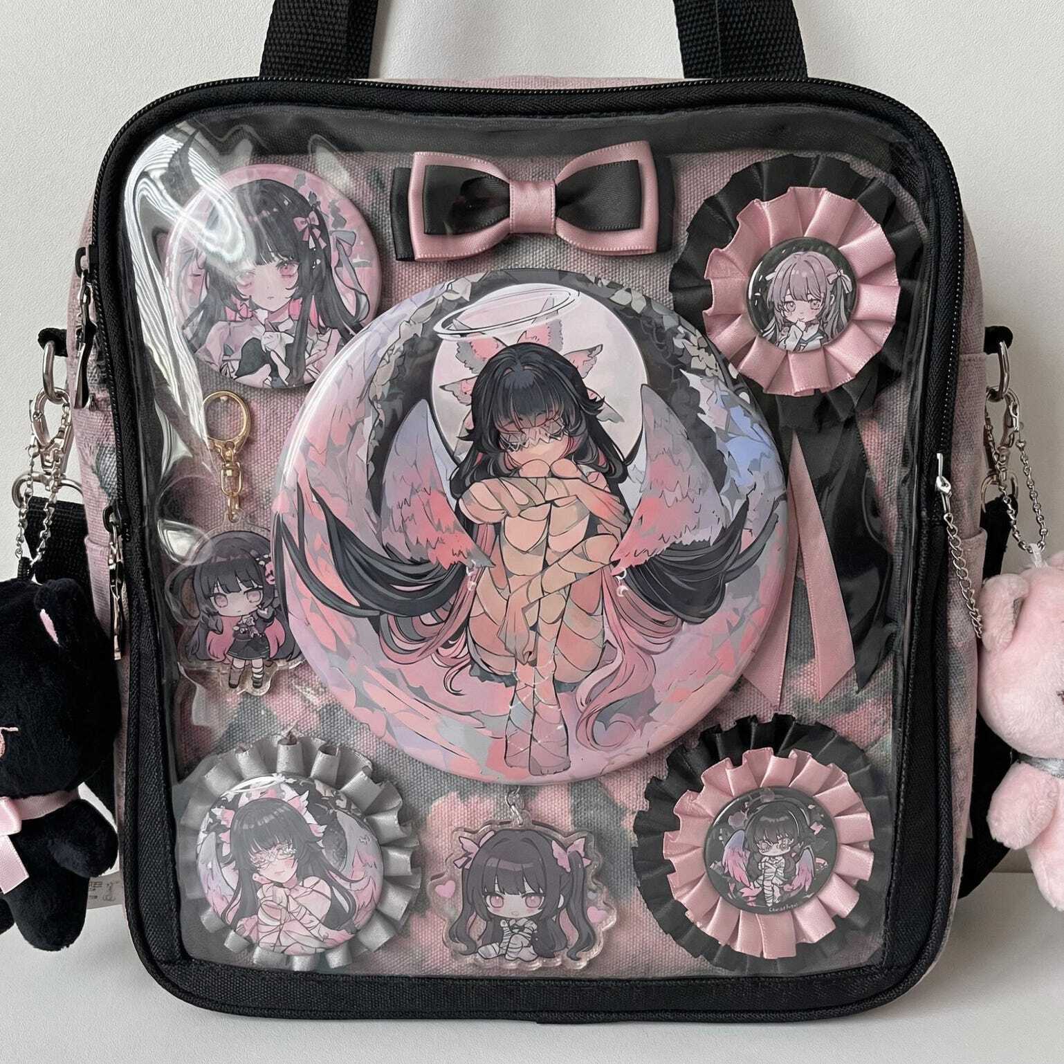 Genshin Impact Columbina Damselette 58mm Tinplate Badge, Fatui Harbingers Merch, Ita Backpack Pin Genshin Impact Columbina Damselette 58mm Tinplate Badge, Fatui Harbingers Merch, Ita Backpack Pin