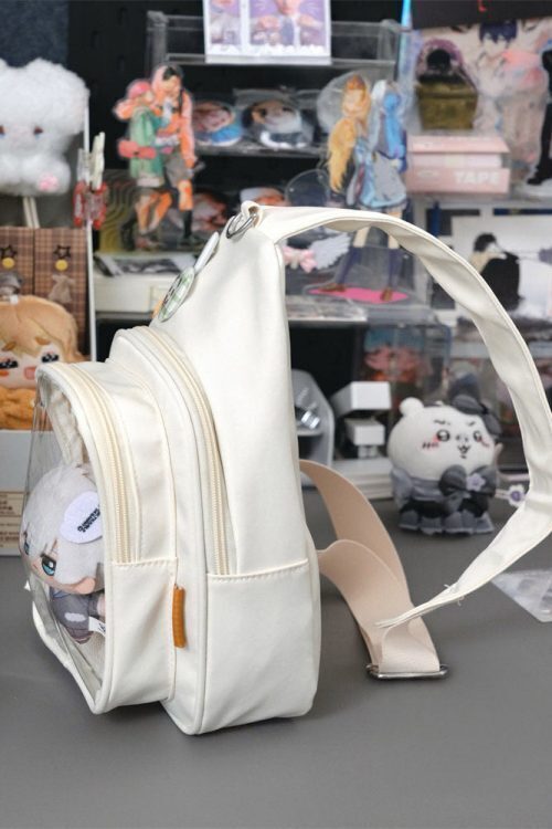 Girl Style Chest Ita Bag with Included Insert for Plushies and Pins