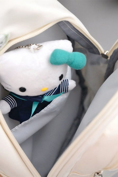 Girl Style Chest Ita Bag with Included Insert for Plushies and Pins
