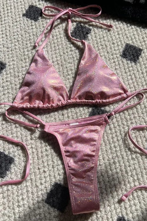 Glitter Bikini Set