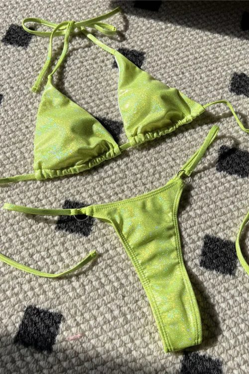 Glitter Bikini Set