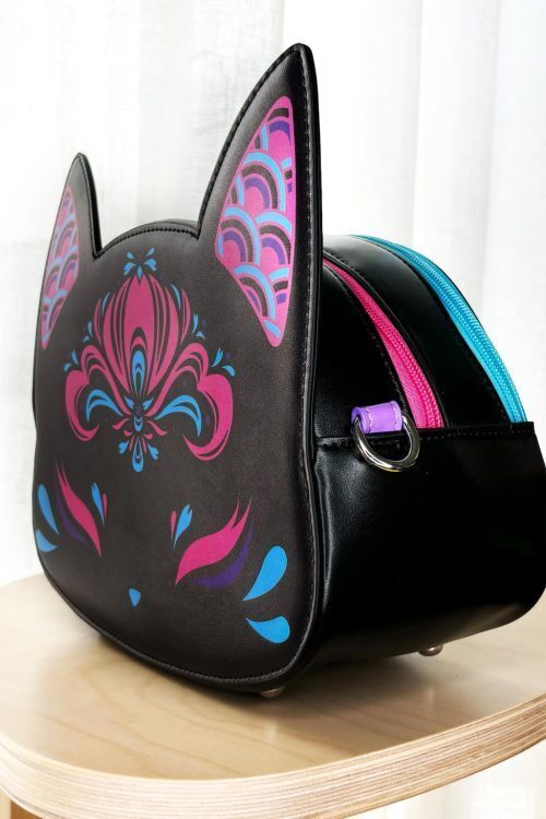 Gold Ita Bag with Clear Window