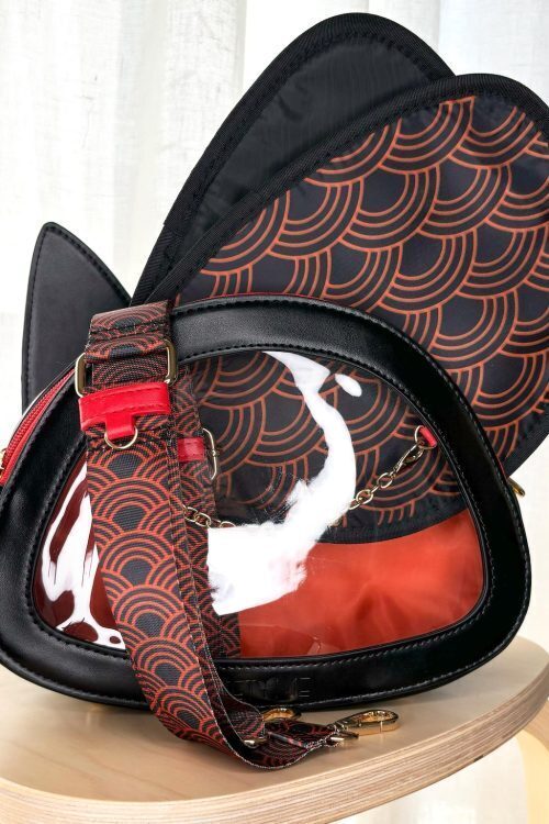 Gold Ita Bag with Clear Window