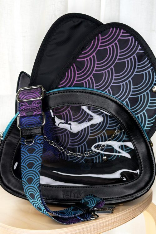 Gold Ita Bag with Clear Window