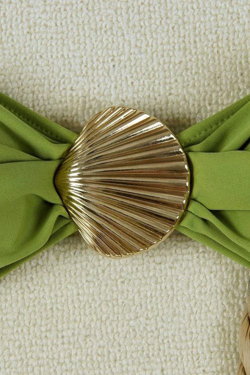 Gold Shell Bikini Set