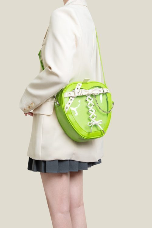 Gothic Apple Ita Backpack with Included Insert for Pin Display