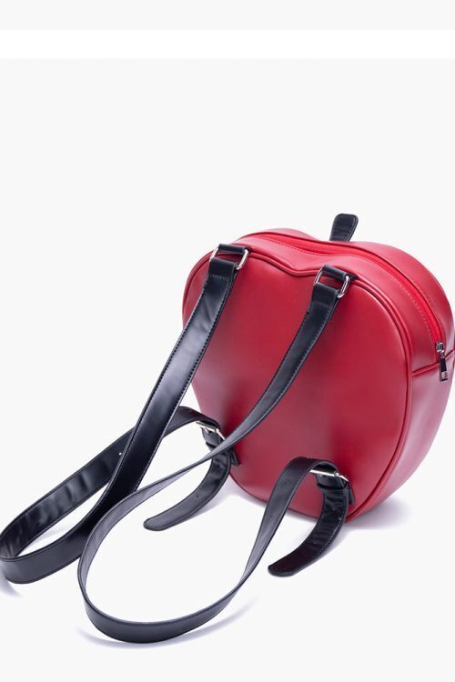 Gothic Apple Ita Backpack with Included Insert for Pin Display