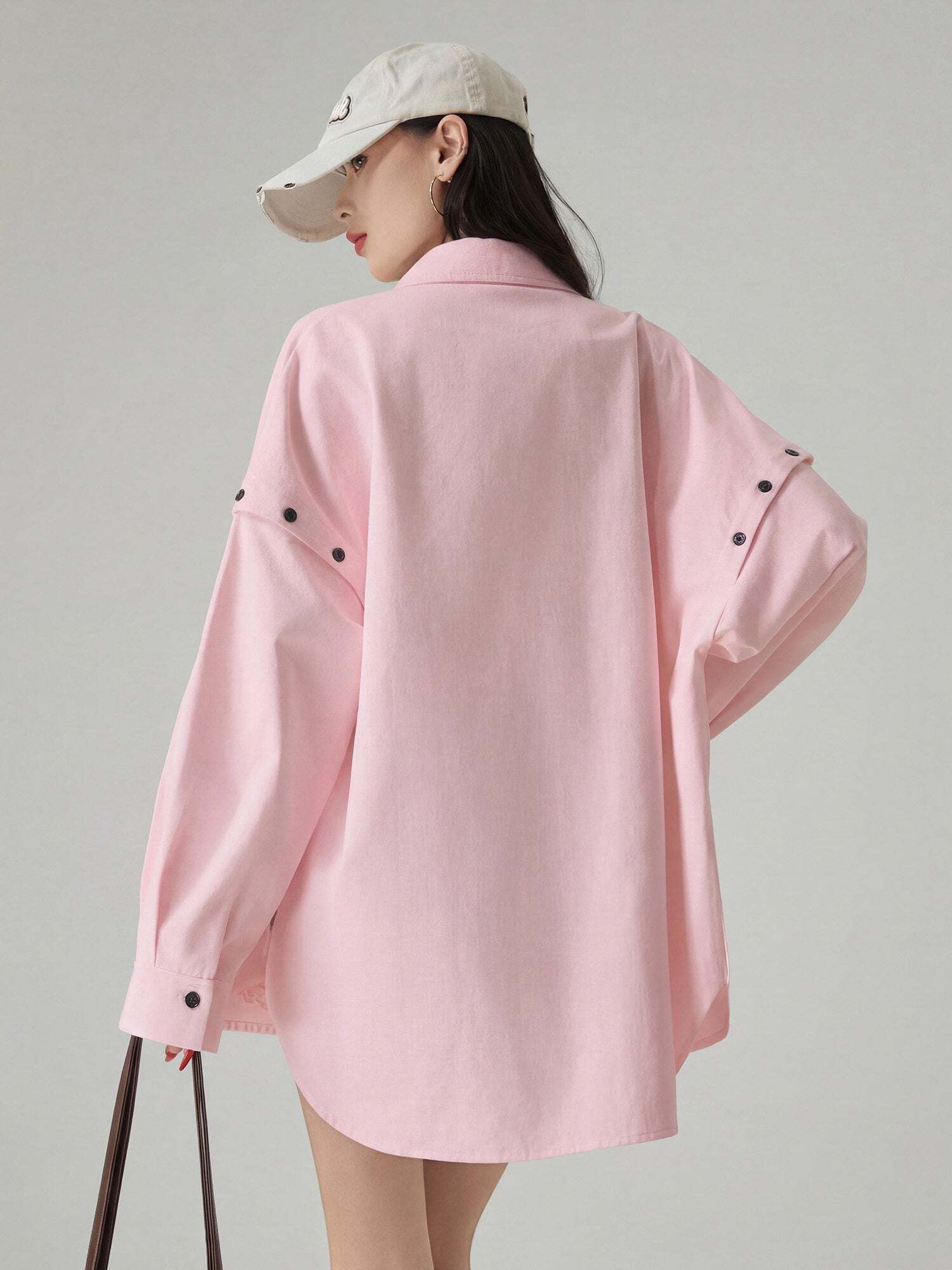 Graffiti-style Print Long Sleeve Shirt / Half Pants Graffiti-style Print Long Sleeve Shirt / Half Pants