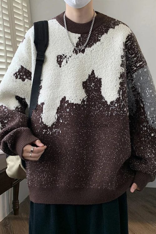 Graphic Patterned Sweater