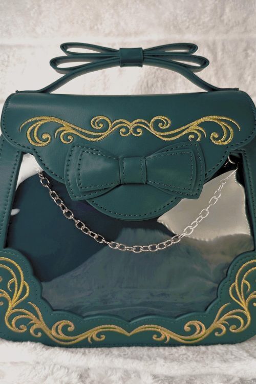 Green Ita Bag with Clear Window for Pin Display