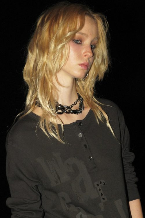 Half Button Long Sleeve T-Shirt