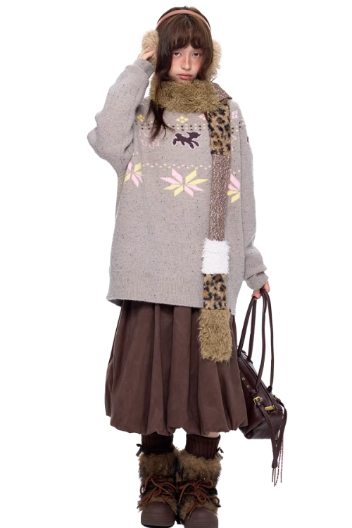 Half-Length Balloon Skirt