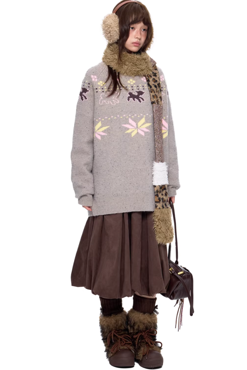 Half-Length Balloon Skirt