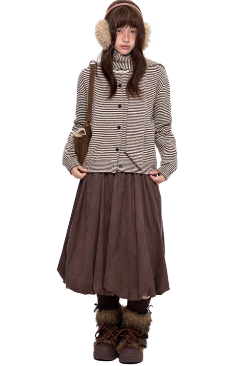 Half-Length Balloon Skirt