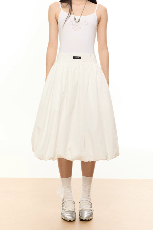 Half-Length Balloon Skirt
