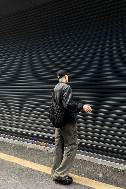 Half Zip Vintage Washed Top