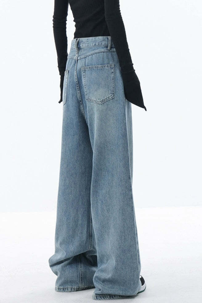 High Rise Embroidered Wide Leg Jeans High Rise Embroidered Wide Leg Jeans