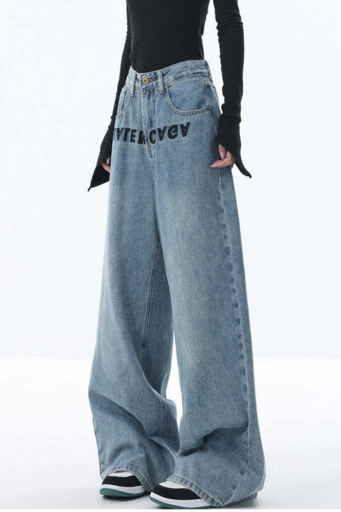 High Rise Embroidered Wide Leg Jeans High Rise Embroidered Wide Leg Jeans