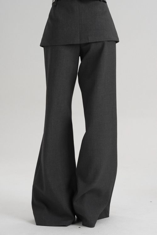 High Waist Skirt Pants