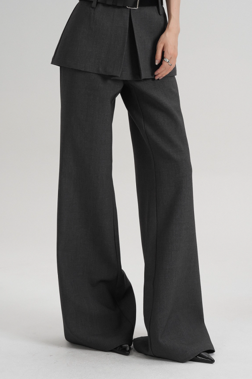 High Waist Skirt Pants