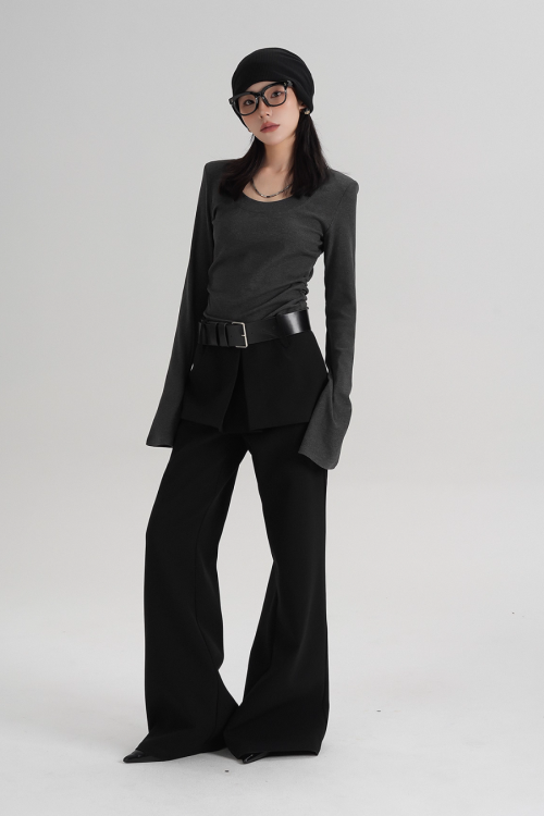 High Waist Skirt Pants