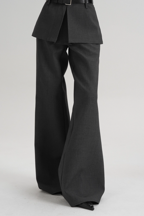 High Waist Skirt Pants