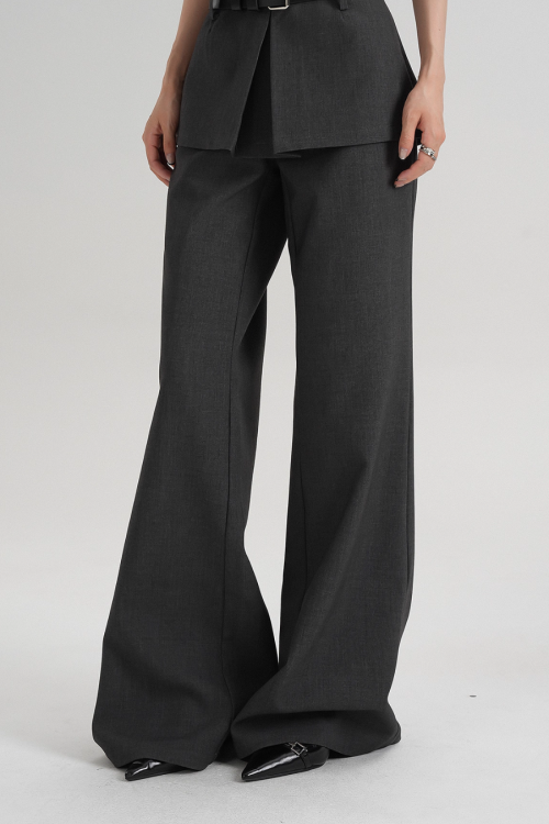High Waist Skirt Pants