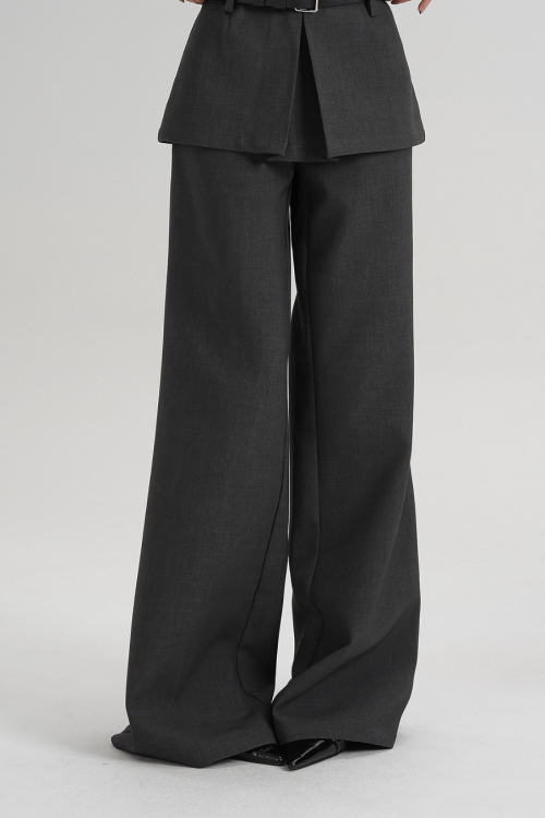 High Waist Skirt Pants