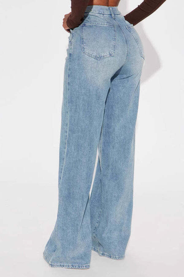 High Waist Straight Leg Jeans High Waist Straight Leg Jeans