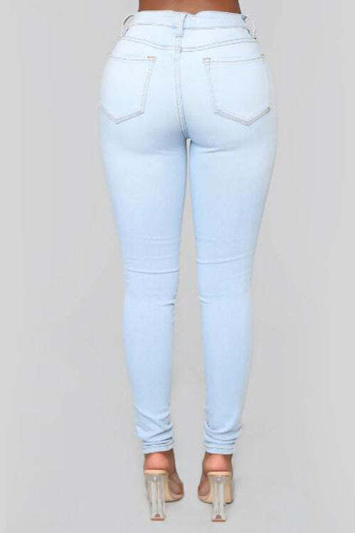 High Waist White Skinny Jeans High Waist White Skinny Jeans