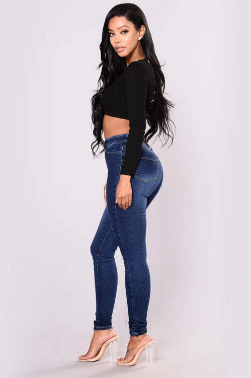 High Waist White Skinny Jeans High Waist White Skinny Jeans