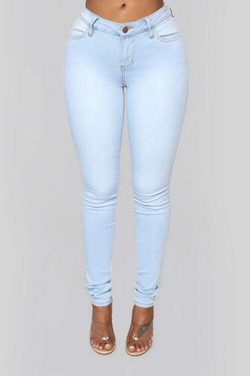 High Waist White Skinny Jeans High Waist White Skinny Jeans