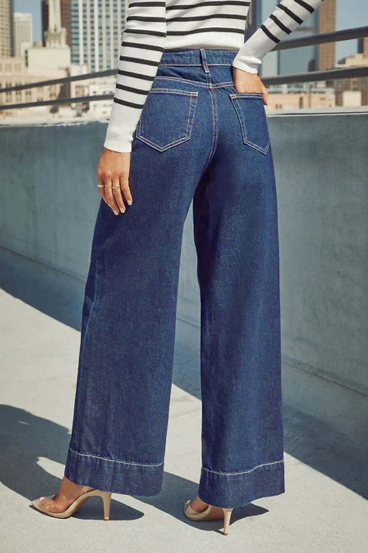 High Waist Wide Leg Jeans High Waist Wide Leg Jeans